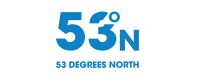 53 degrees north