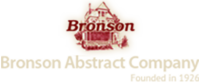 Bronson abstract company inc