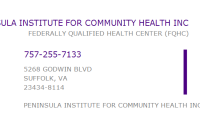 Peninsula institute for community health, inc.