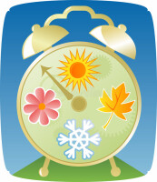 Seasons clock systems