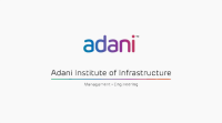 Adani institute of infrastructure