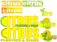 Citrus plastics & signs