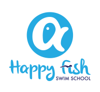 Happy fish swim school