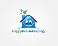 Happy housekeeper